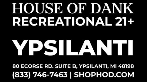 House of dank ypsilanti - House of Dank Recreational Cannabis - Ypsilanti. Ypsilanti , Michigan. 4.4 (27) 499.1 miles away. Open until 9pm ET. Pickup. Free No minimum. Delivery.